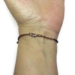 Níðhöggr Viking Dragon Copper Bracelet