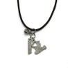 I Love My Soldier Army Birthstone Necklace