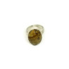 Sterling Silver Picture Jasper Statement Ring, US Size 5