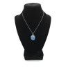 Sterling Silver Blue Opal Pendant