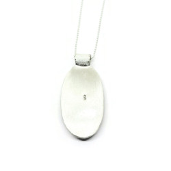 Silver Sheen Obsidian Sterling Silver Pendant