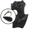 Black Onyx Heart Pendant