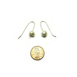 Sterling Silver Freshwater Pearl Earrings